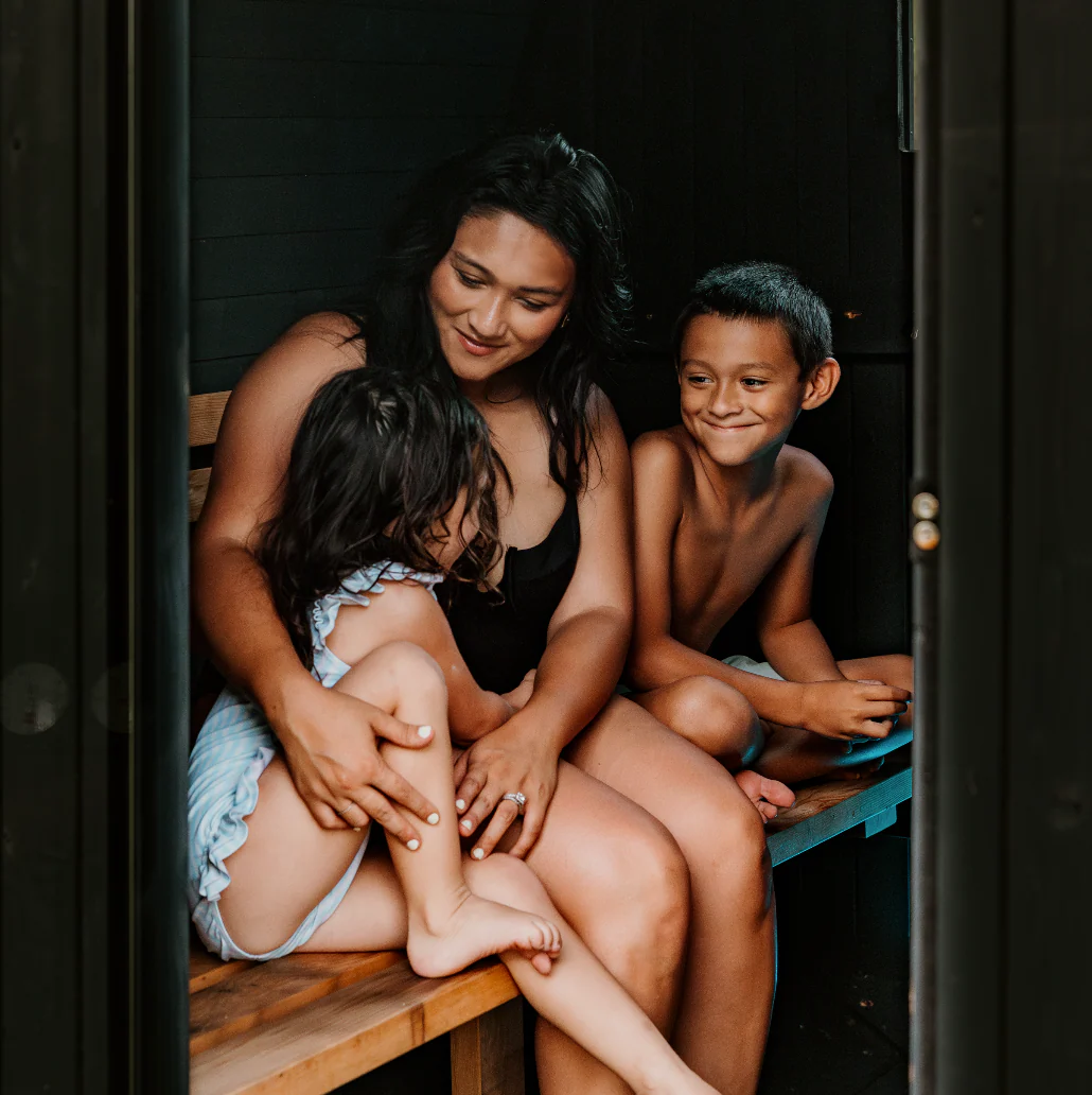 Grandview 4-6 Person Canopy Barrel Sauna - Image 6