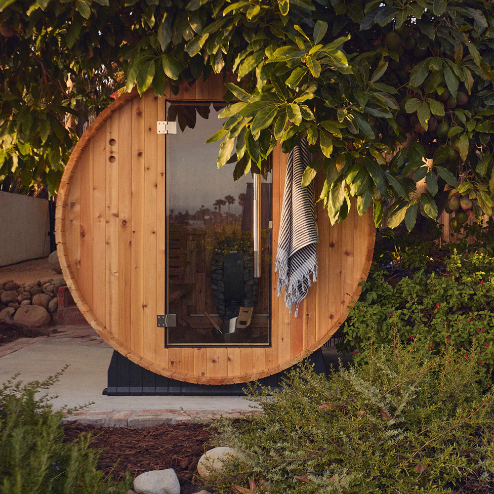 Pinnacle 4 Person Barrel Sauna - Image 3