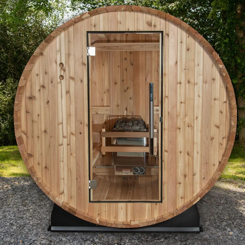 Pinnacle 4 Person Barrel Sauna - Image 6