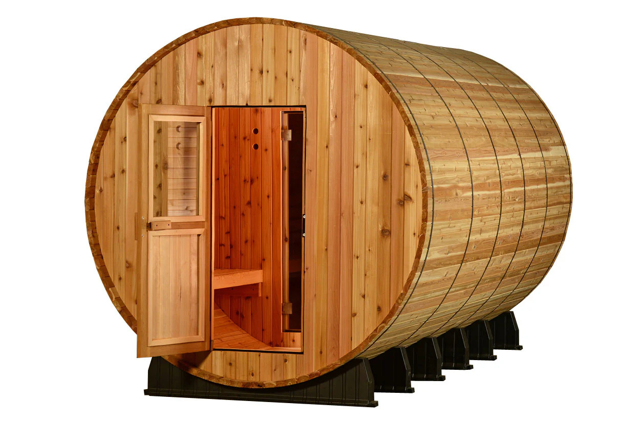 Shenandoah 4 Person Barrel Sauna - Image 13